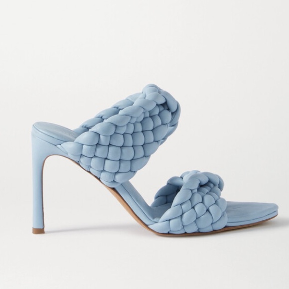 EUC Bottega Veneta BV Curve Leather Sandal
